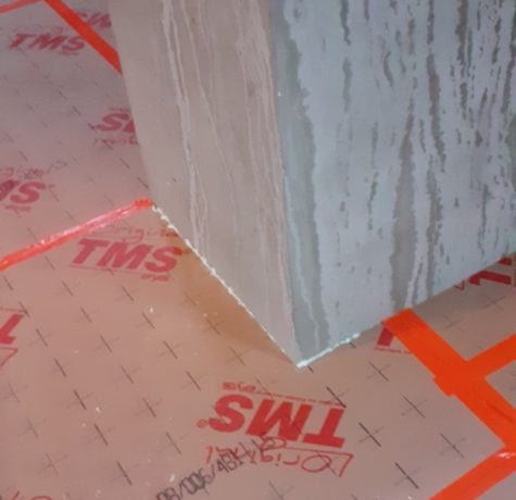 Photo chantier isolant rigide combles